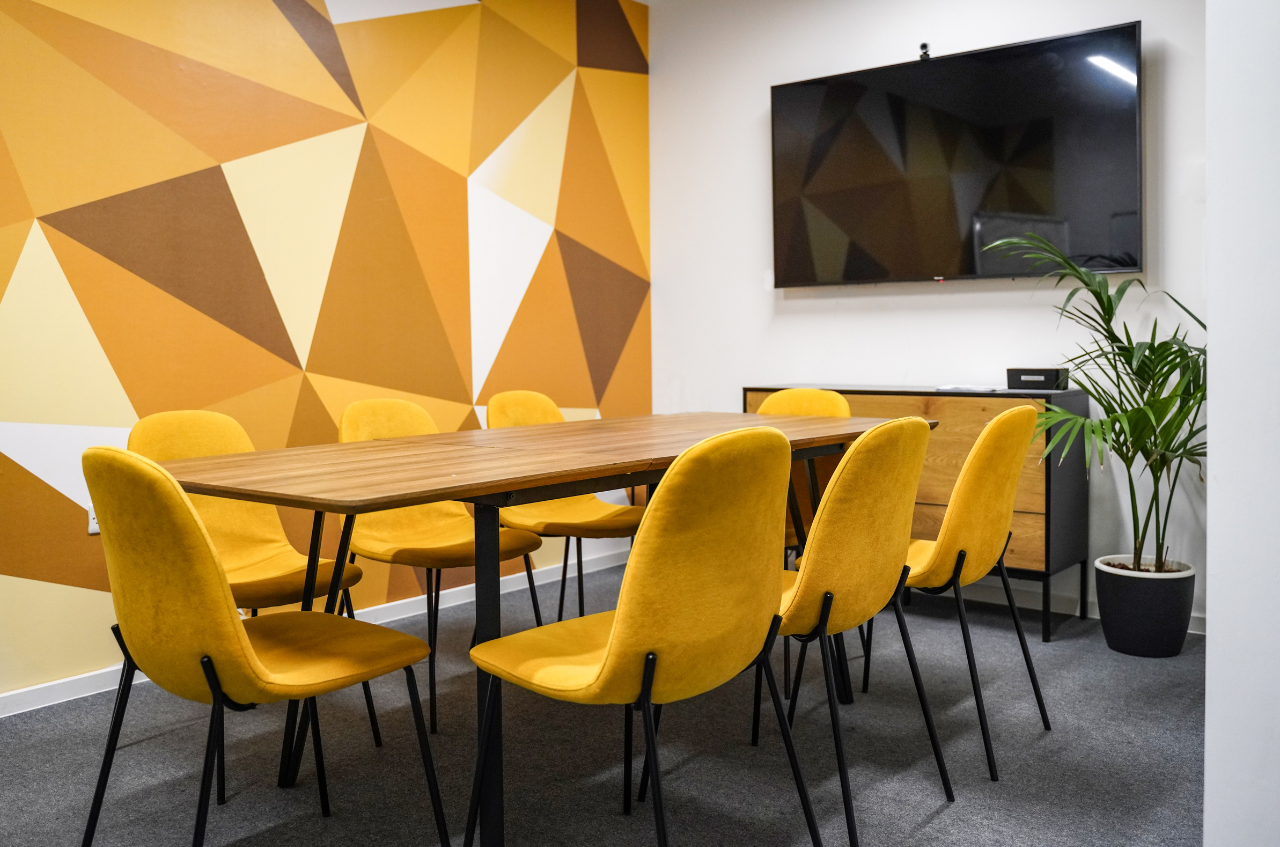 White Meeting Room